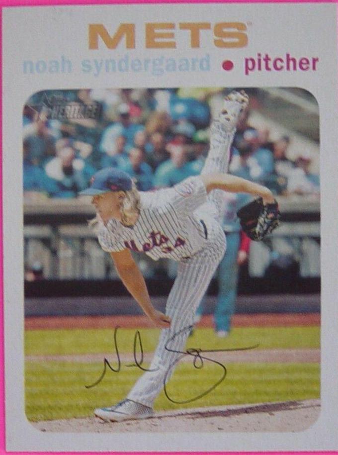 Noah Syndergaard [White Border] #428