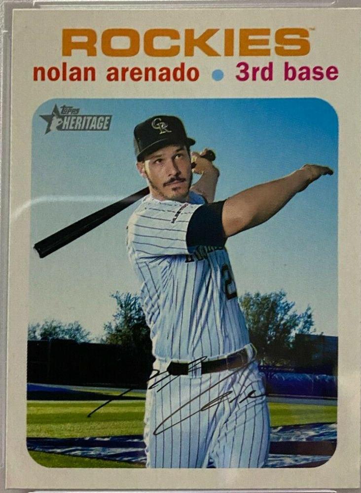 Nolan Arenado [White Border] #322