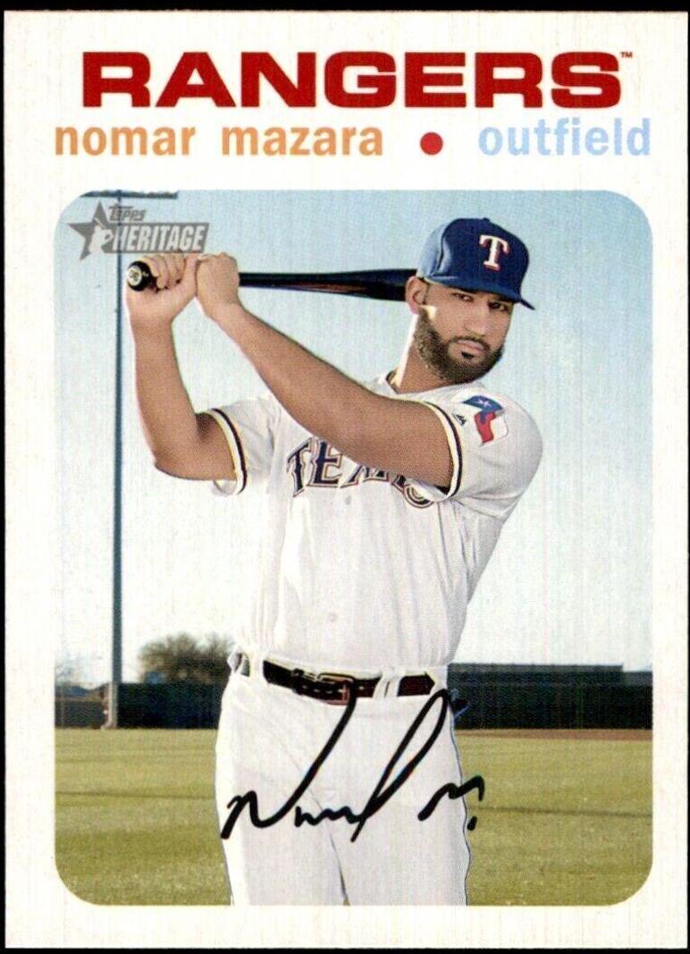 Nomar Mazara [White Border] #306