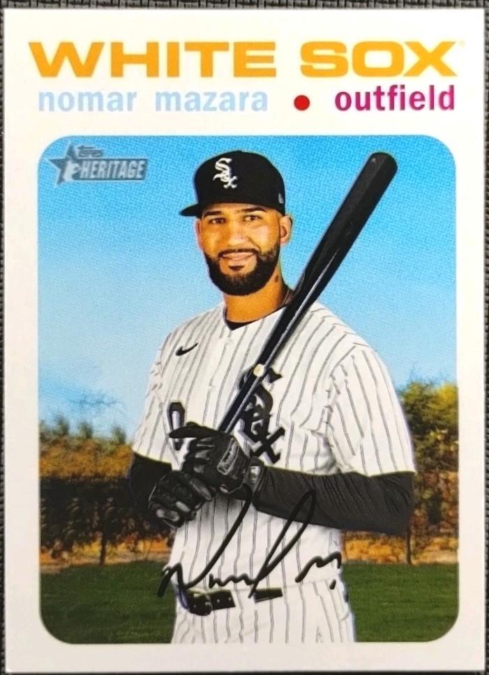 Nomar Mazara [White Border] #569