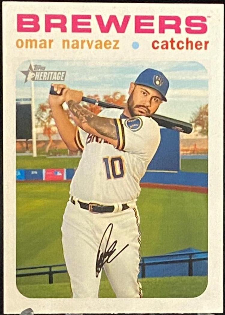 Omar Narvaez [White Border] #676