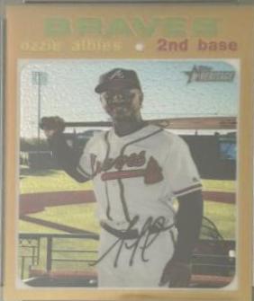 Ozzie Albies [Chrome Gold Refractor] #THC-286