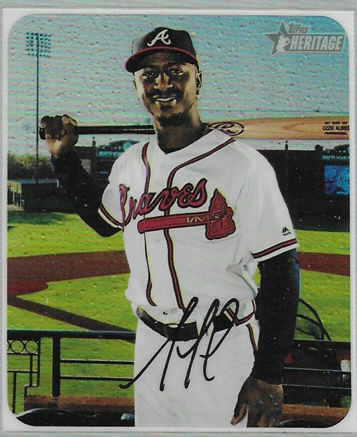 Ozzie Albies [Chrome Refractor] #THC-286