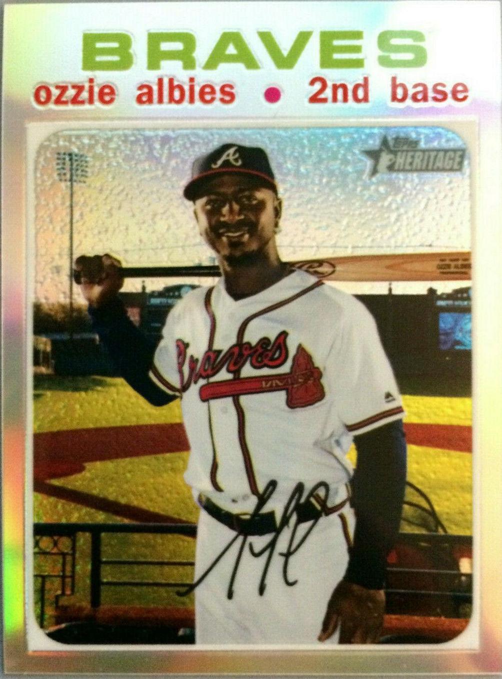 Ozzie Albies [Chrome] #THC-286