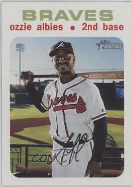Ozzie Albies [White Border] #286
