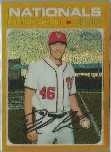 Patrick Corbin [Chrome Gold Refractor] #THC-230