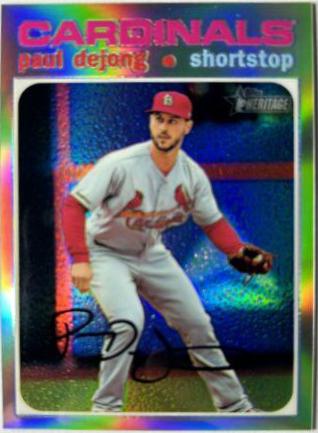 Paul DeJong [Chrome Refractor] #THC-476