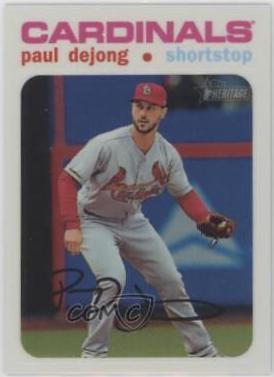 Paul DeJong [Chrome White Refractor] #THC-476