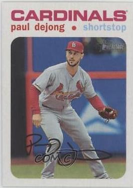 Paul DeJong [White Border] #476