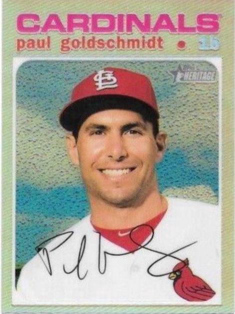Paul Goldschmidt [Chrome Refractor] #THC-467