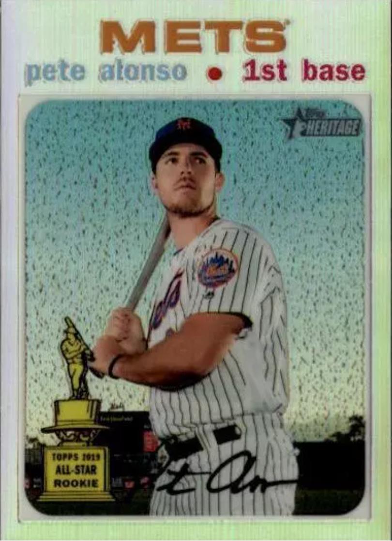 Pete Alonso [Chrome Refractor] #THC-457