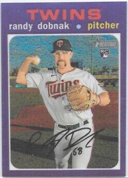 Randy Dobnak [Chrome Purple Refractor] #THC-534