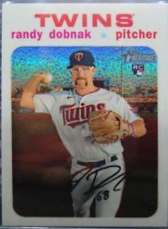 Randy Dobnak [Chrome White Refractor] #THC-534