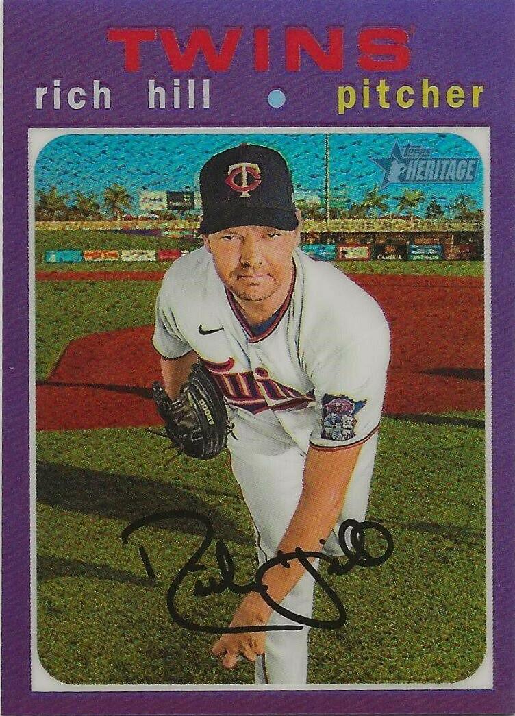 Rich Hill [Chrome Purple Refractor] #THC-514