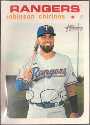 Robinson Chirinos [White Border] #680