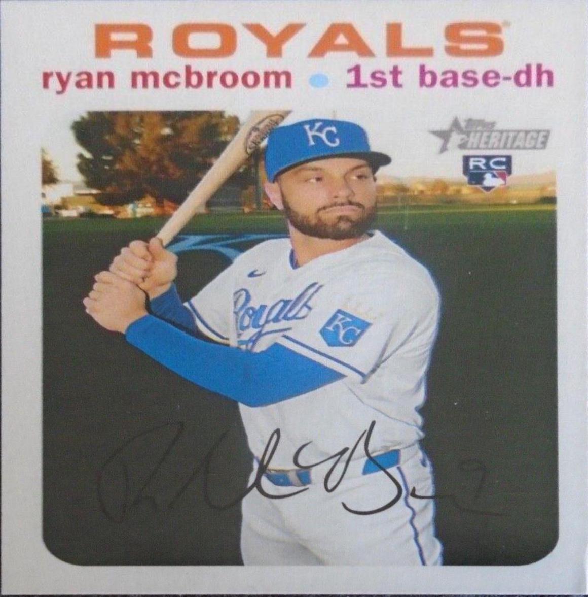 Ryan McBroom [White Border] #596