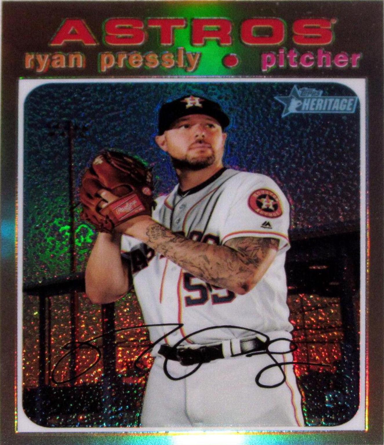 Ryan Pressly [Chrome Refractor] #THC-260