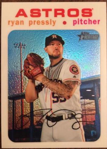 Ryan Pressly [Chrome White Refractor] #THC-260