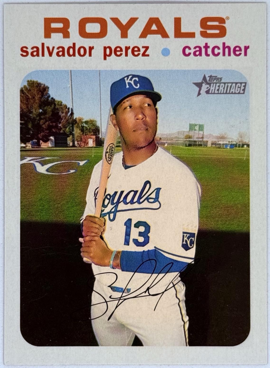 Salvador Perez [White Border] #559