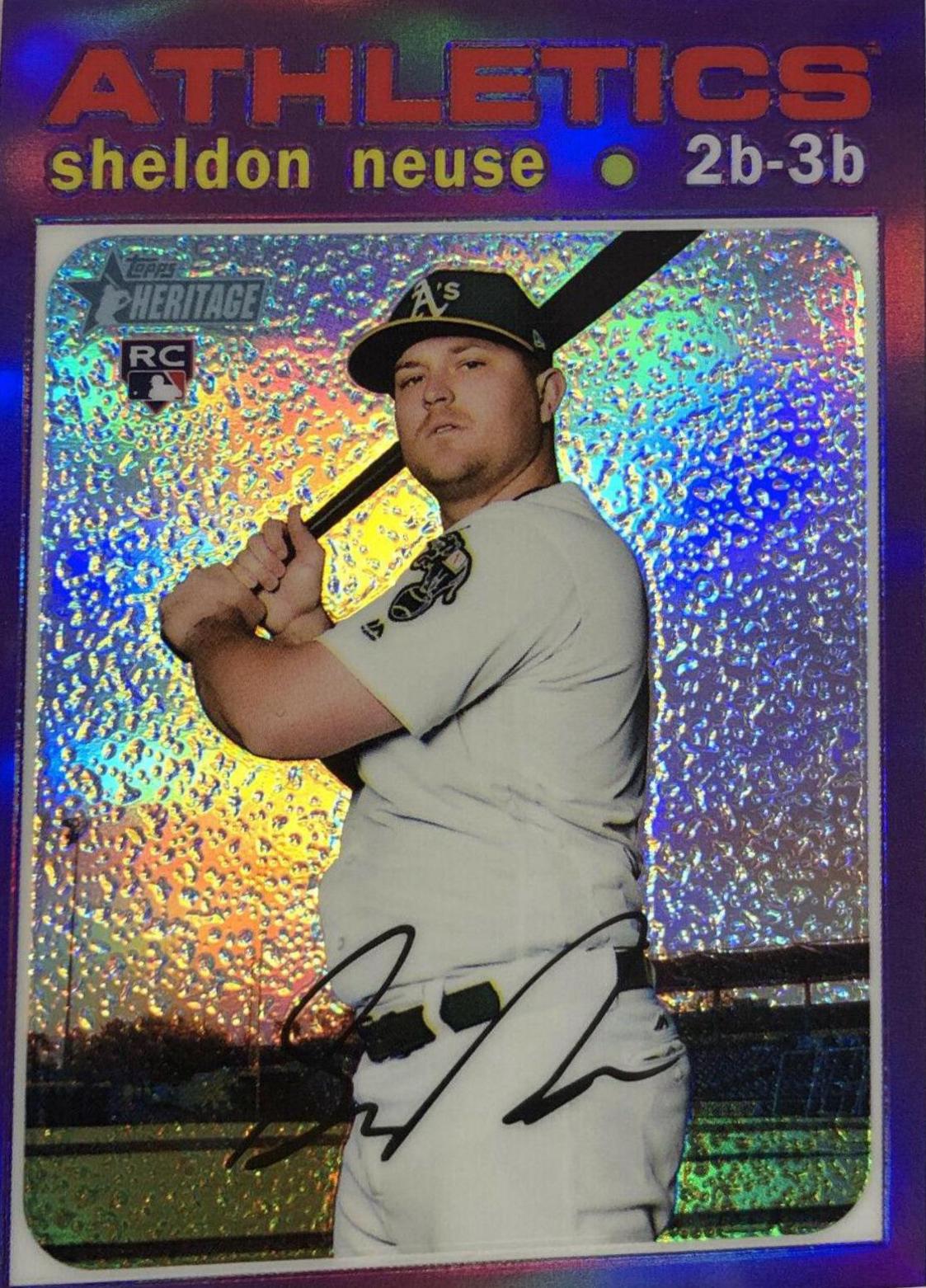 Sheldon Neuse [Chrome Purple Refractor] #THC-539