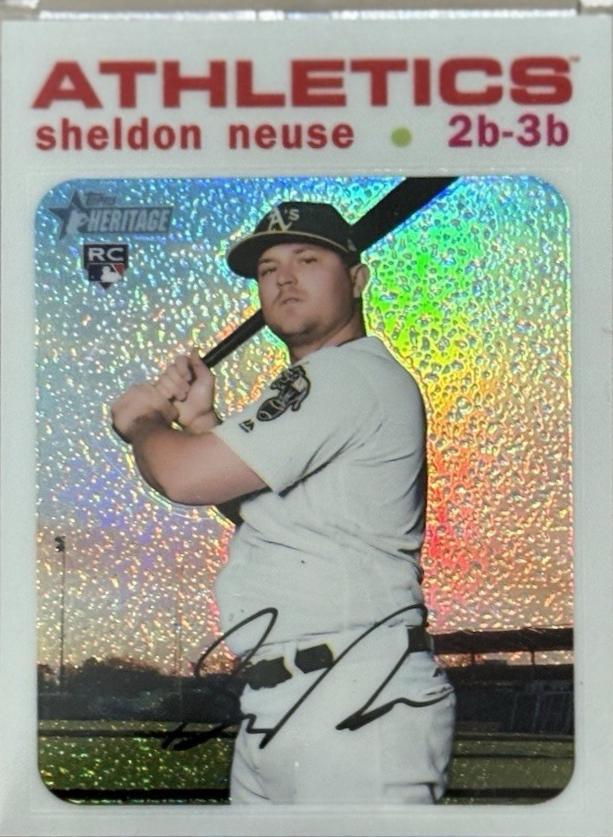 Sheldon Neuse [Chrome White Refractor] #THC-539