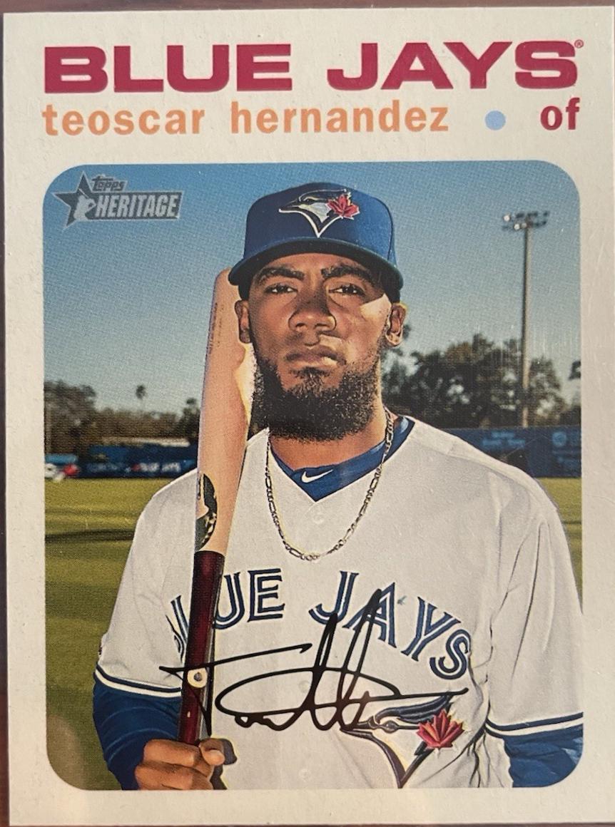 Teoscar Hernandez [White Border] #212