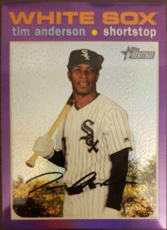 Tim Anderson [Chrome Purple Refractor] #THC-436