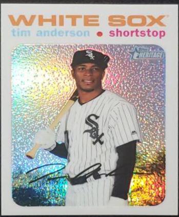 Tim Anderson [Chrome White Refractor] #THC-436
