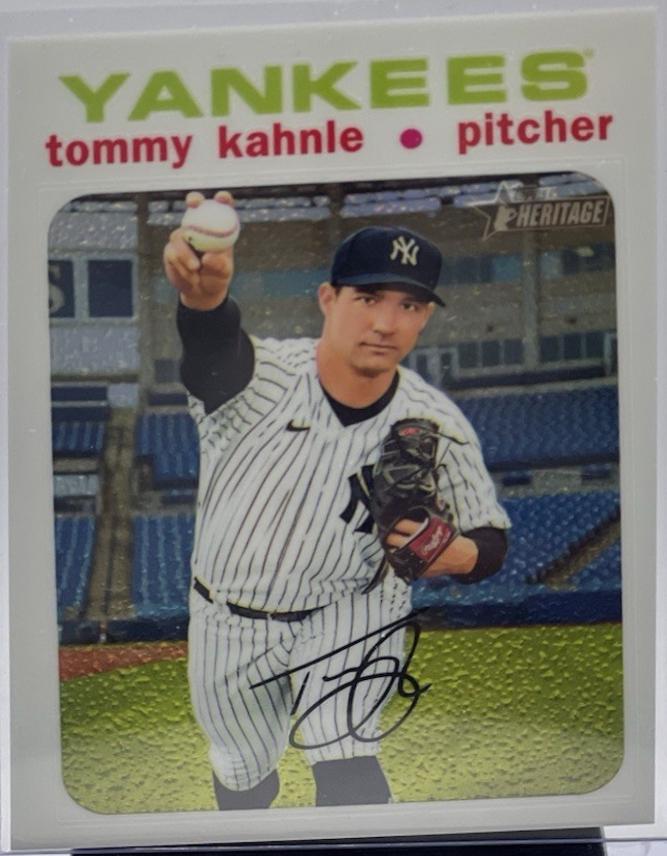 Tommy Kahnle [Chrome White Refractor] #THC-537