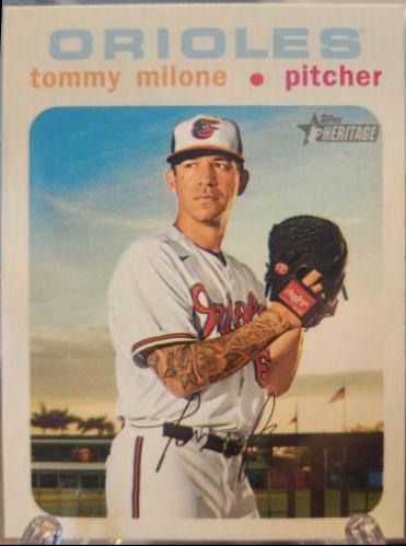 Tommy Milone [White Border] #696