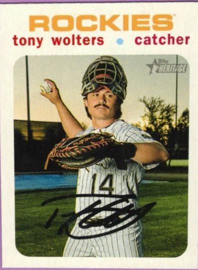 Tony Wolters [White Border] #12