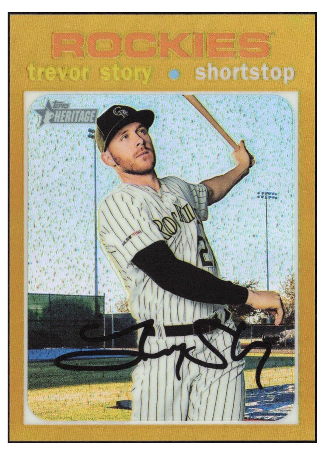 Trevor Story [Chrome Gold Refractor] #THC-350
