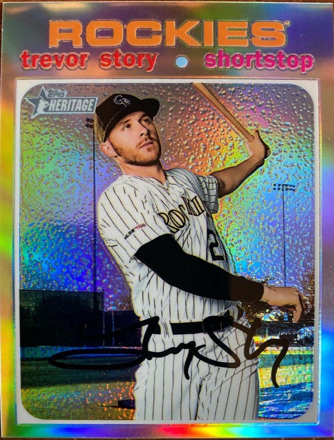 Trevor Story [Chrome Refractor] #THC-350