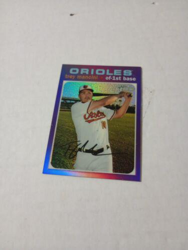 Trey Mancini [Chrome Purple Refractor] #THC-346