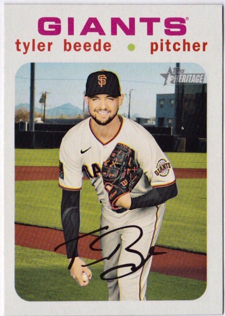 Tyler Beede [White Border] #612