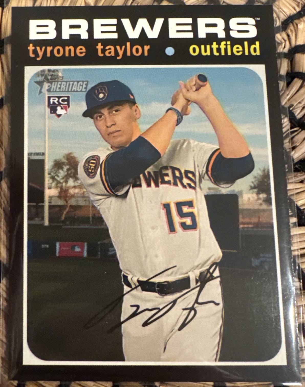 Tyrone Taylor [French Text] #603