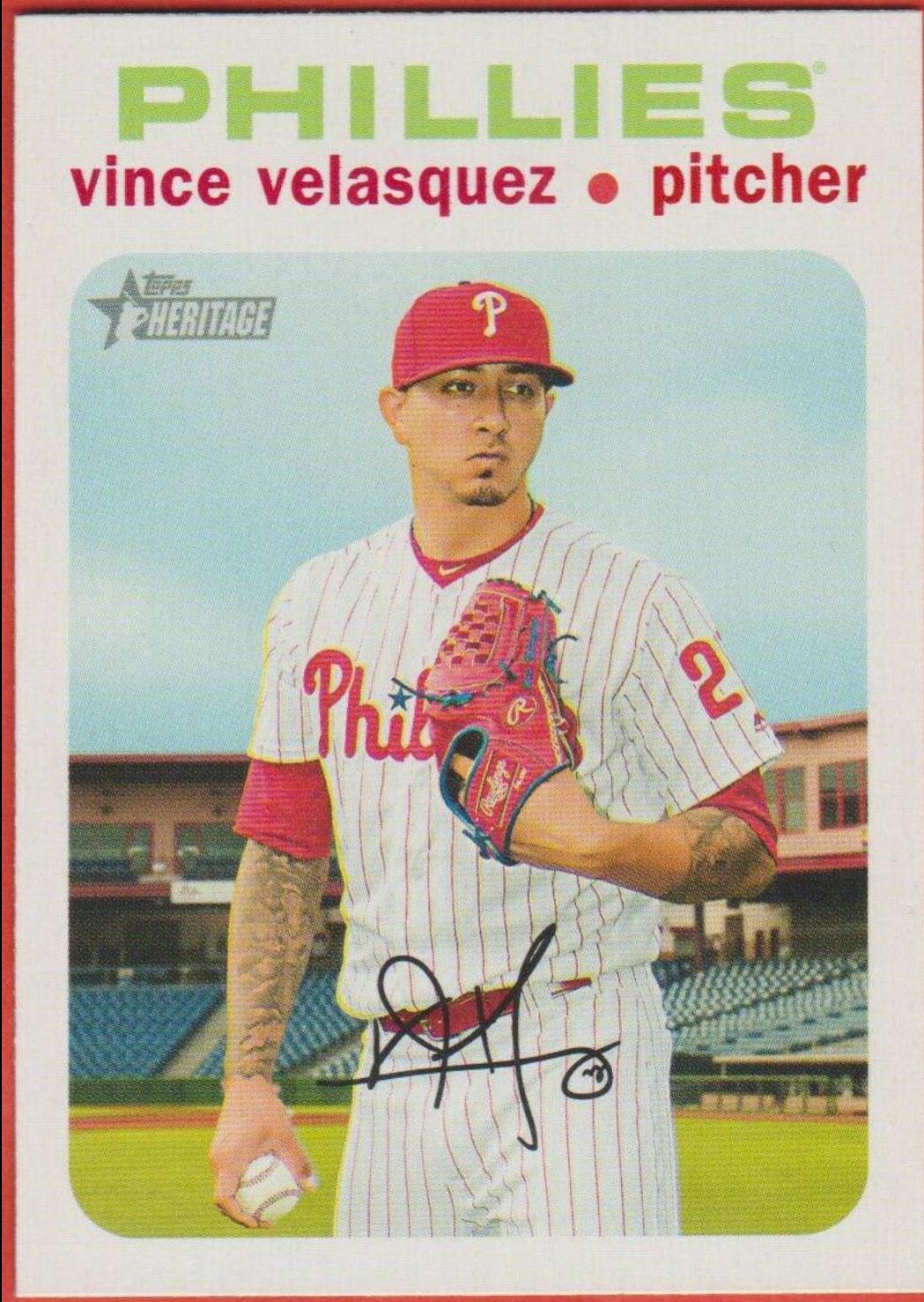 Vince Velasquez [White Border] #19