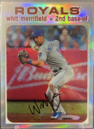 Whit Merrifield [Chrome Refractor] #THC-118