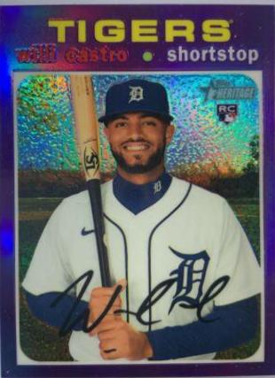 Willi Castro [Chrome Purple Refractor] #THC-526