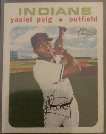 Yasiel Puig [White Border] #557