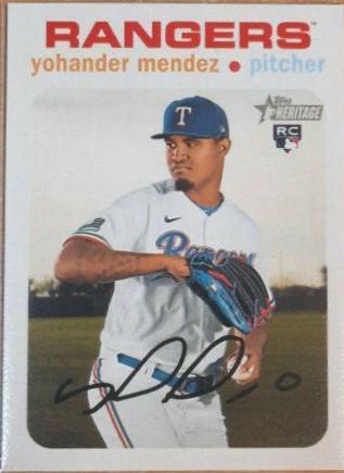 Yohander Mendez [White Border] #650