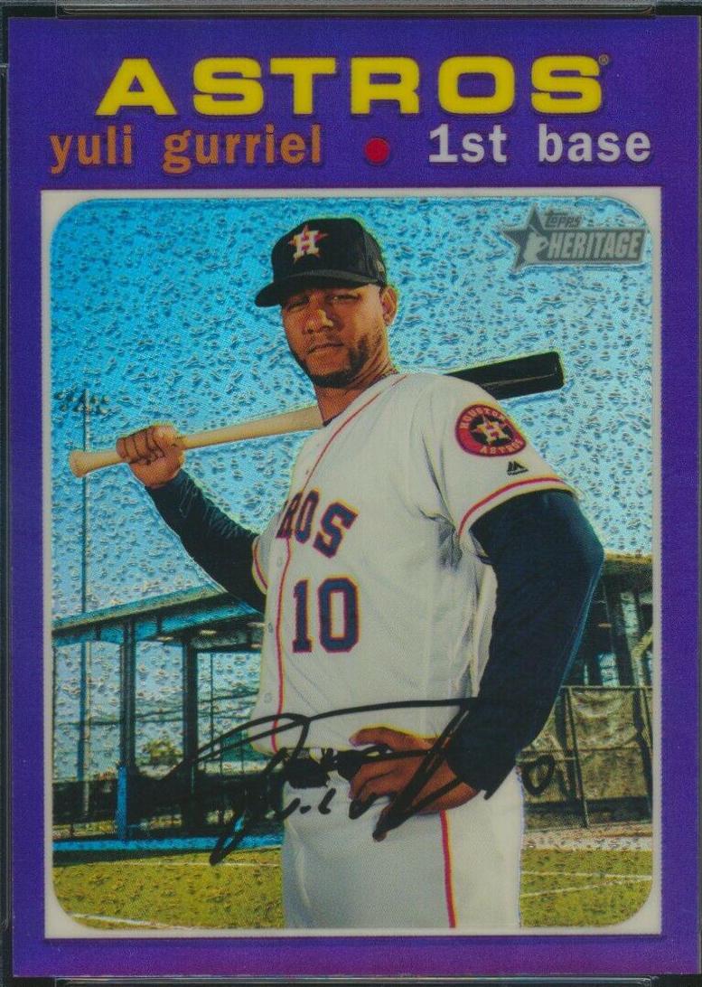 Yuli Gurriel [Chrome Purple Refractor] #THC-17