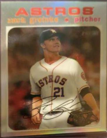 Zack Greinke [Chrome Refractor] #THC-149