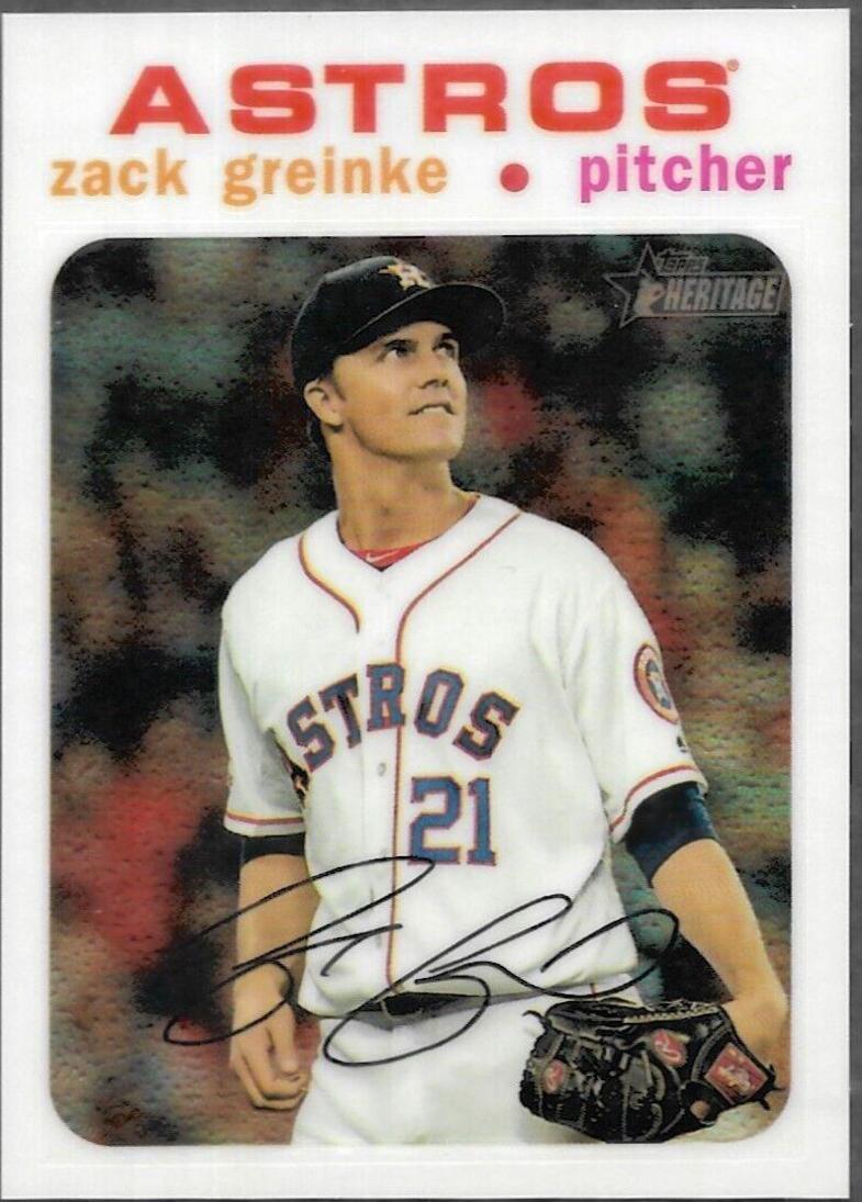 Zack Greinke [Chrome White Refractor] #THC-149