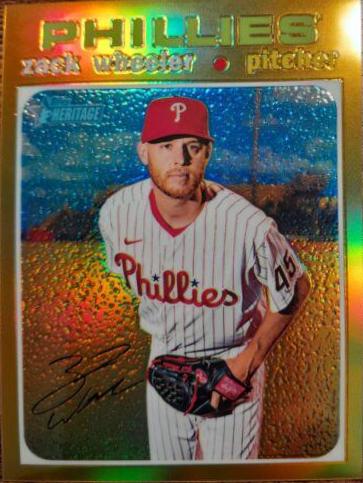 Zack Wheeler [Chrome Gold Refractor] #THC-542
