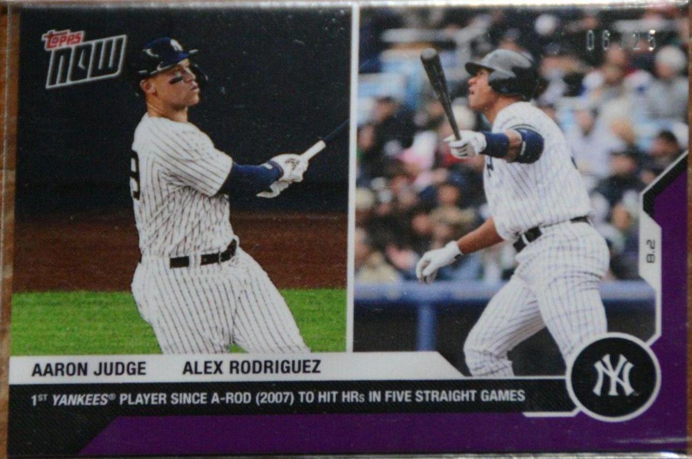 Aaron Judge / Alex Rodriguez [Purple] #49