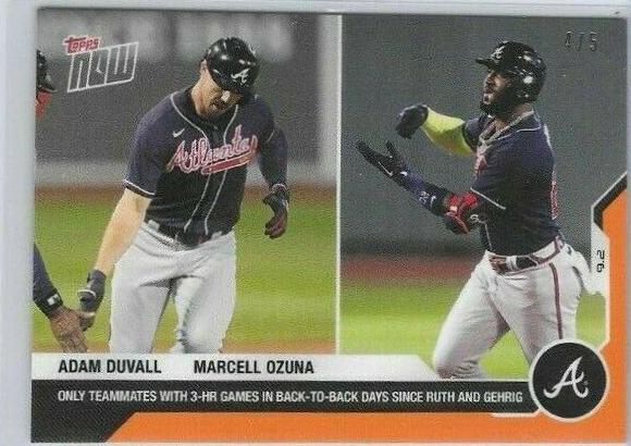 Adam Duvall / Marcell Ozuna [Orange] #200