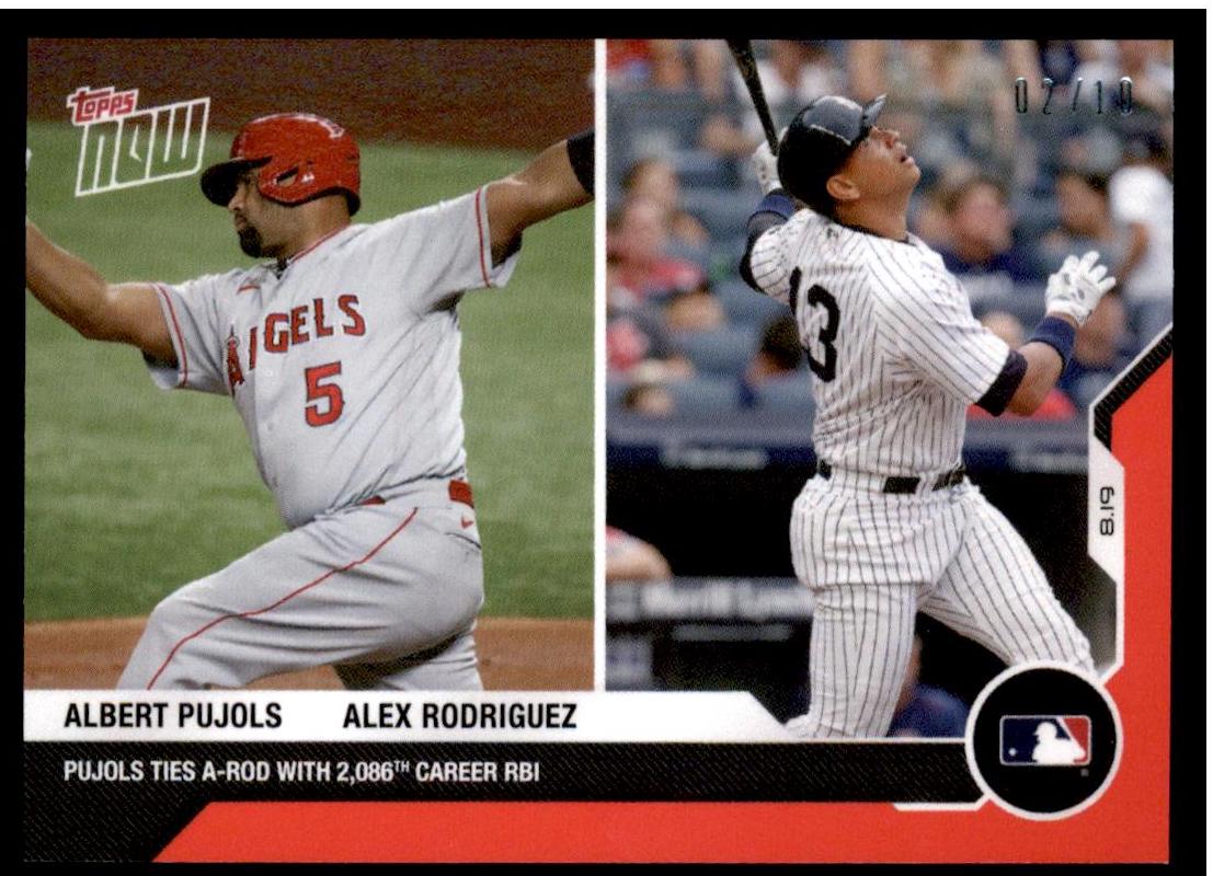 Albert Pujols / Alex Rodriguez [Red] #130