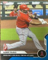 Albert Pujols [Blue] #155