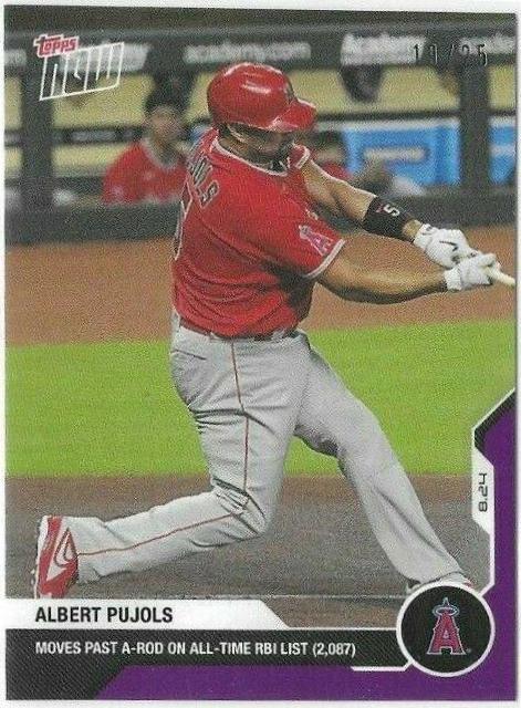 Albert Pujols [Purple] #155